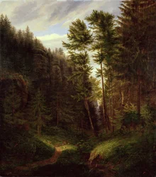Lichtung in der Uttenwald-Region, 1820